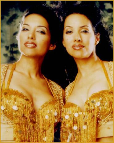 Neena and Veena, The Bellytwins, Identical Twin Sister bellydancers
