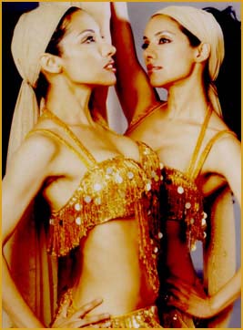 Neena and Veena, The Identical Twin Belly Dancing Sisters