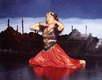 Eva Cernik, Turkish/Greek Gypsy style Bellydancer
