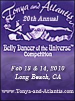 Belly Dancer of the Universe Competitions 2010