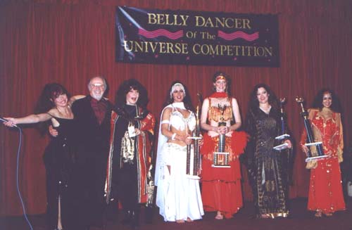 Winners of Universal Category, with Harry Saroyan and Tonya and Atlantis